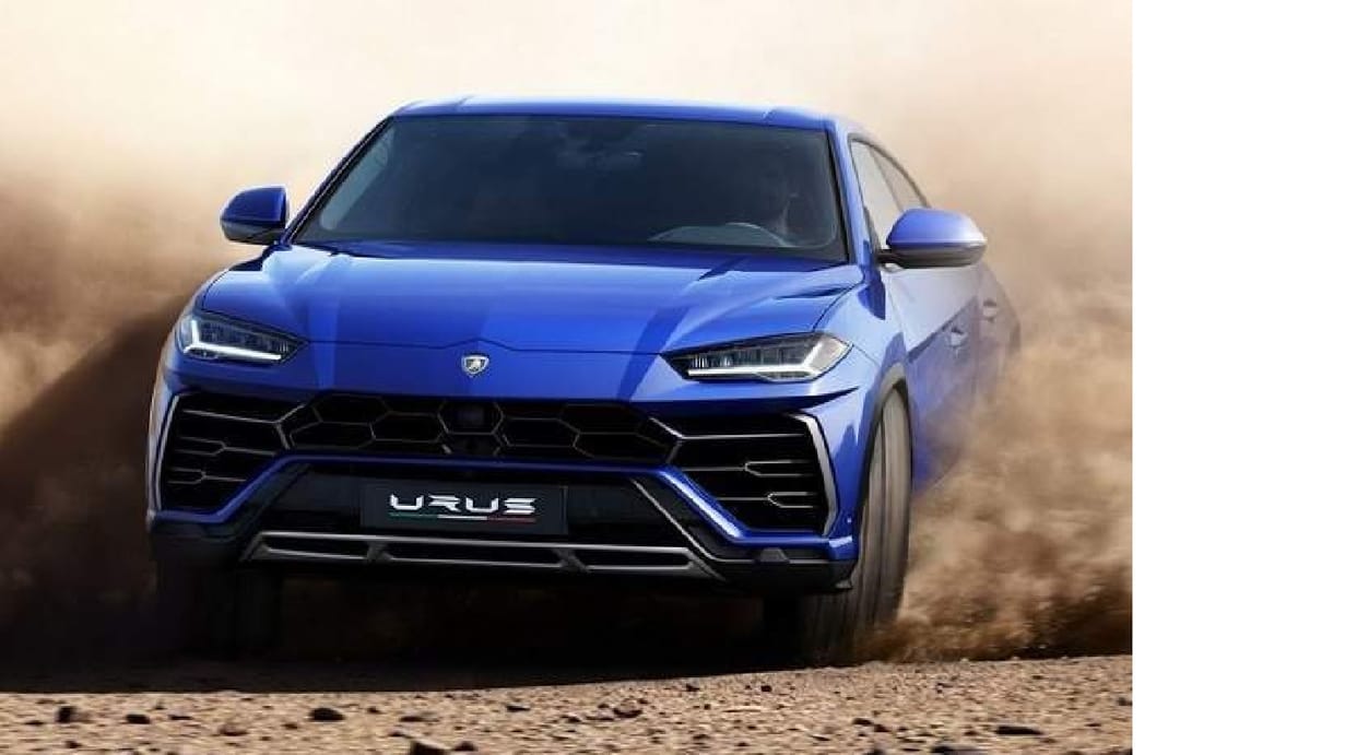 lamboghirni  urus car will be the super sports car of india