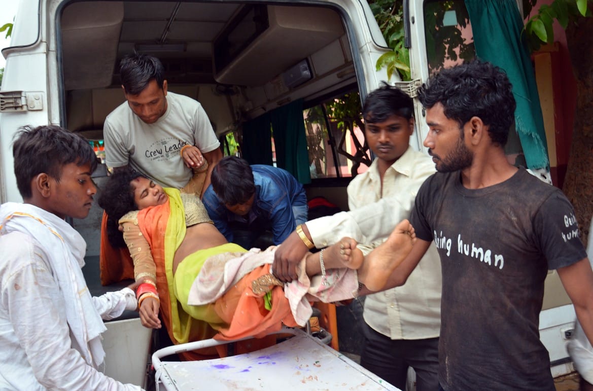 Devotees torturing in hospital