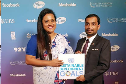 Ankit Agrawal from Kanpur declared ambassadors of United Nations