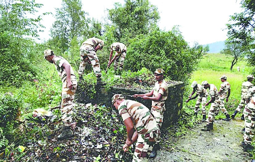 himveers carried out cleanliness drive