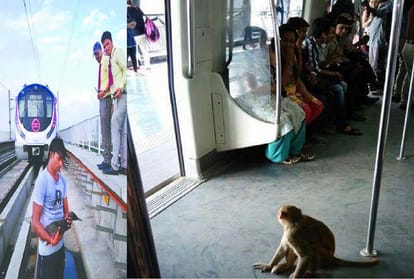 delhi metro yellow line disturb as a person is on track rajiv chowk to huda city centre disturb
