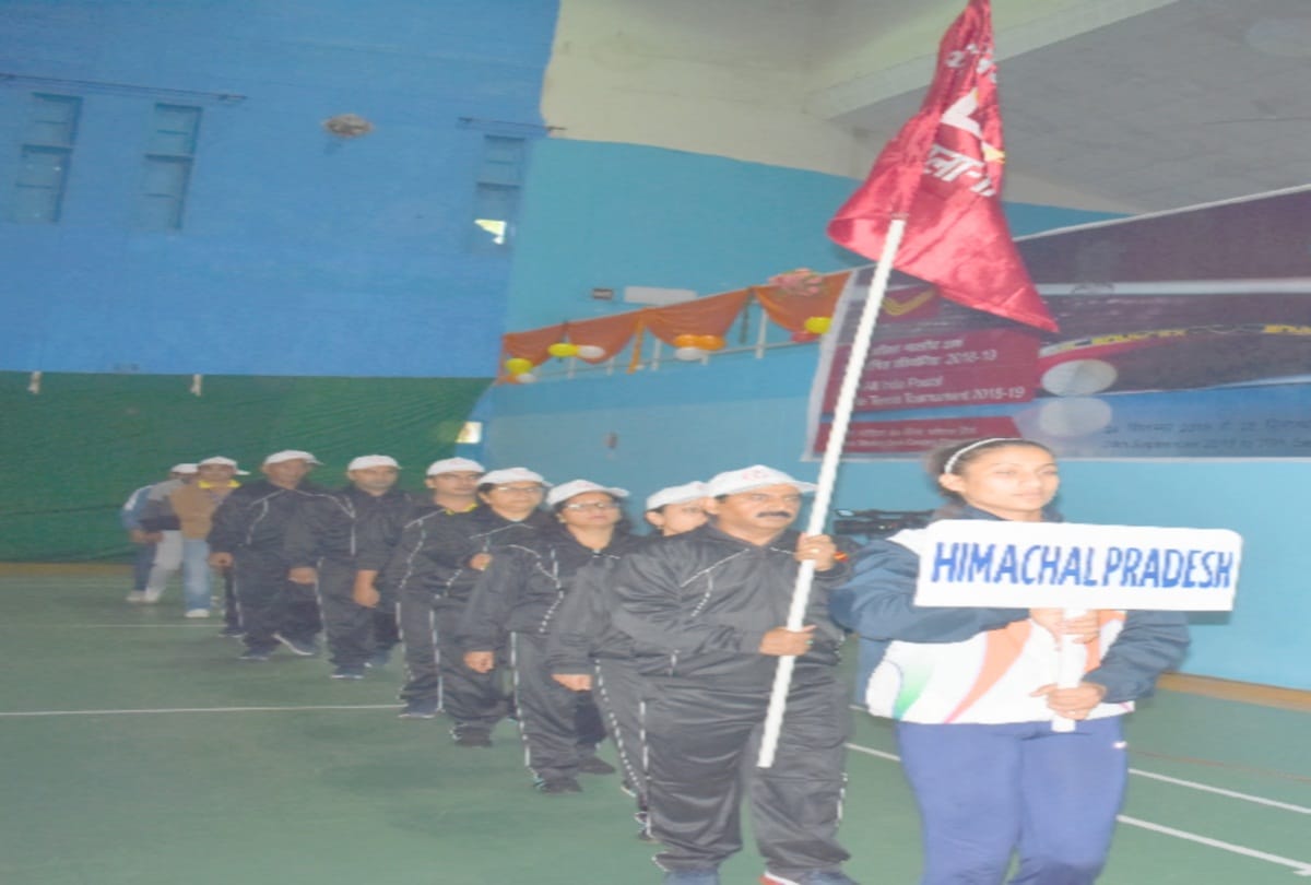 postel department 34th table tennis competition begins in dharamshala