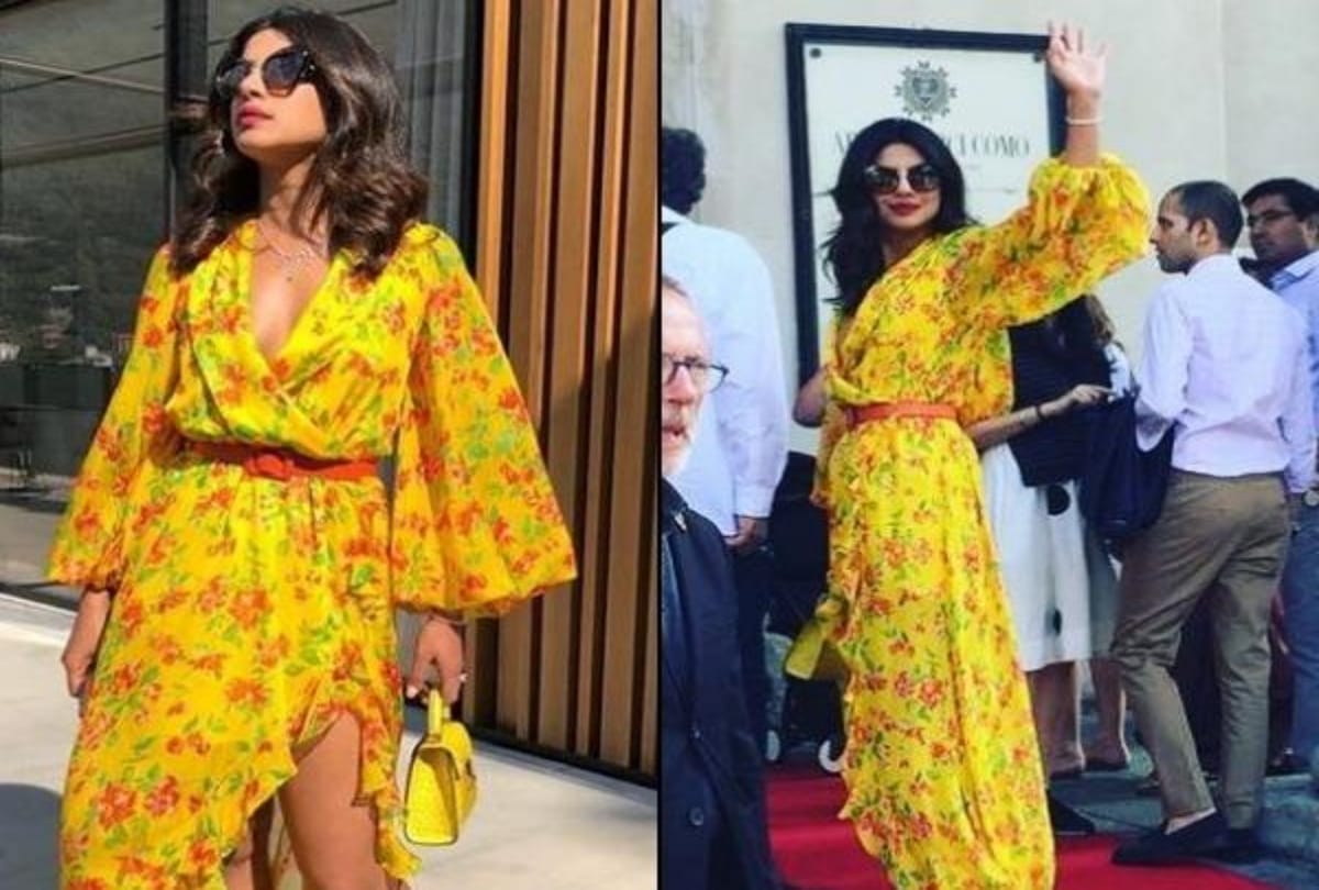 who is designing Priyanka Chopra wedding dress