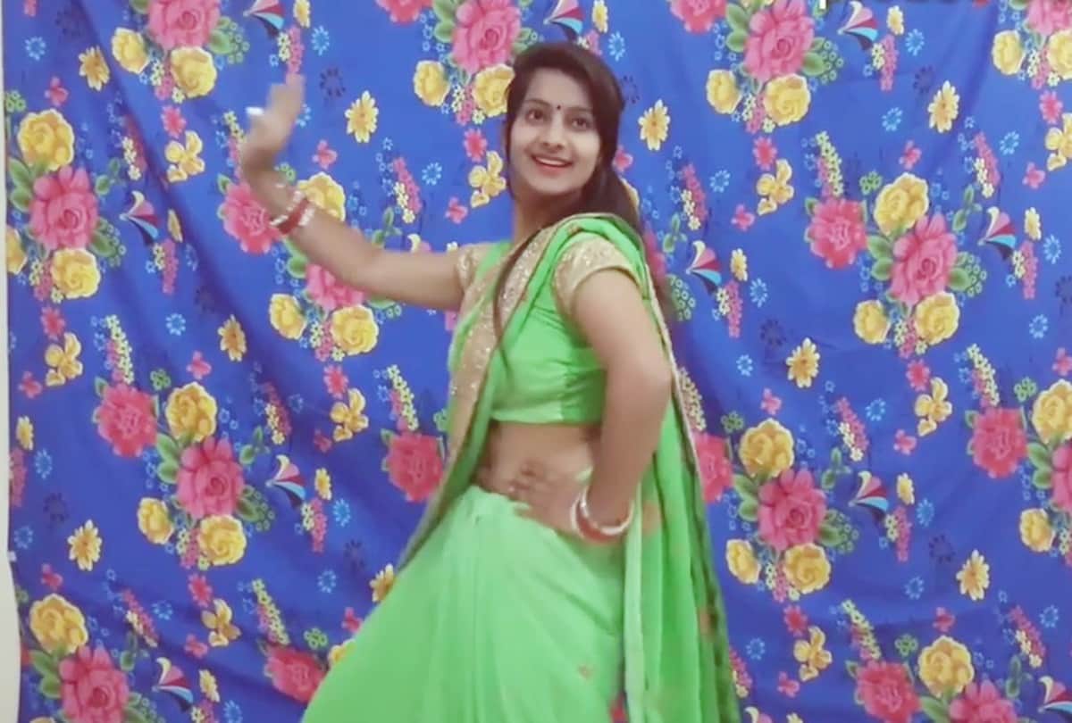 Shivani Thakur dancing videos on bhojpuri video gana watch here