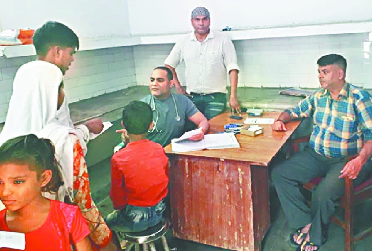 Health department point out 200 houses who traped on Diptheria
