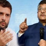 Rahul Gandhi-Ravi shankar prasad