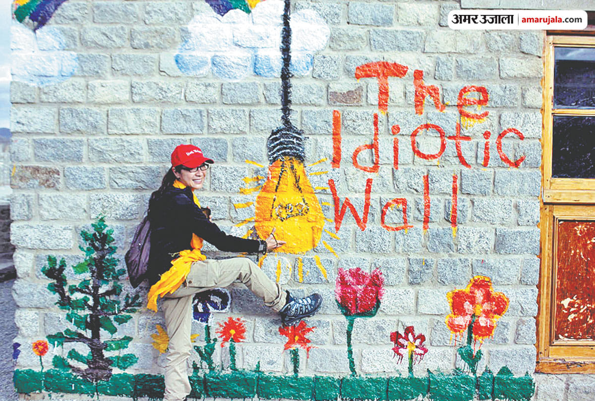 Druk Padma Karpo School will create symbolic three idiots rancho wall