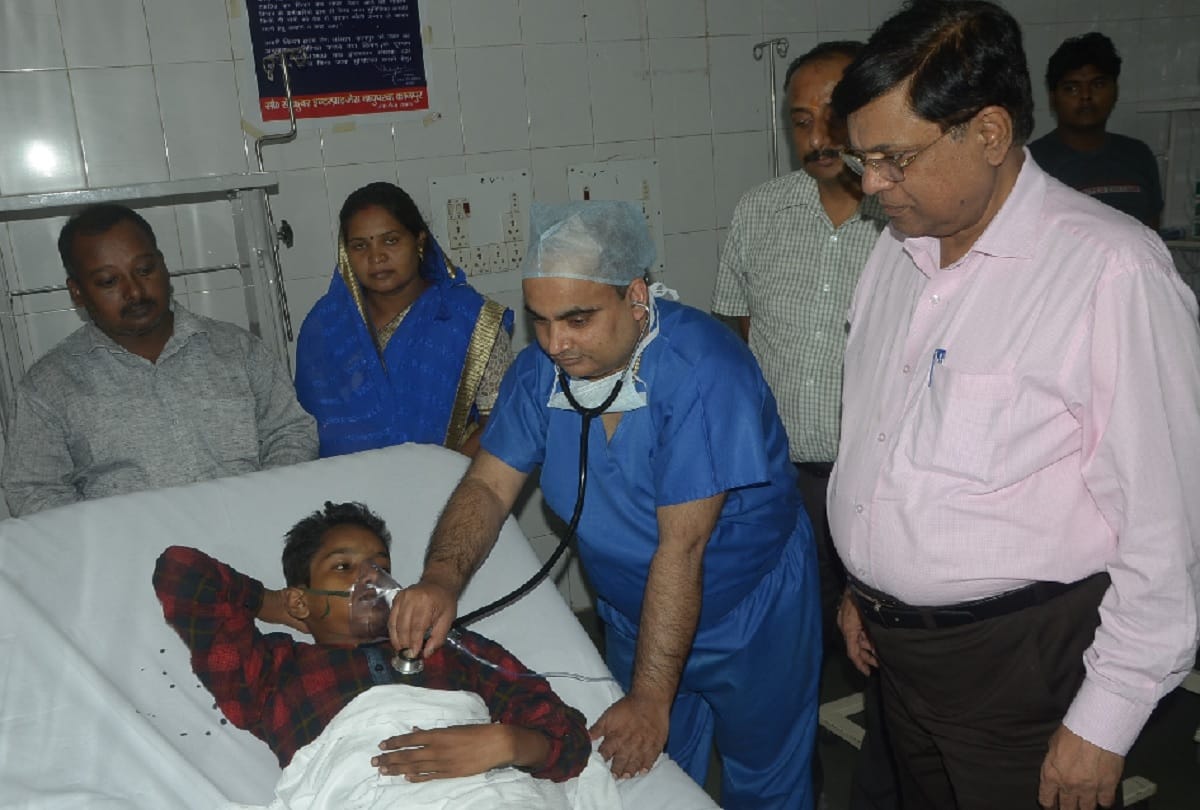 First patient admitted of Ayushman Yojana in kanpur