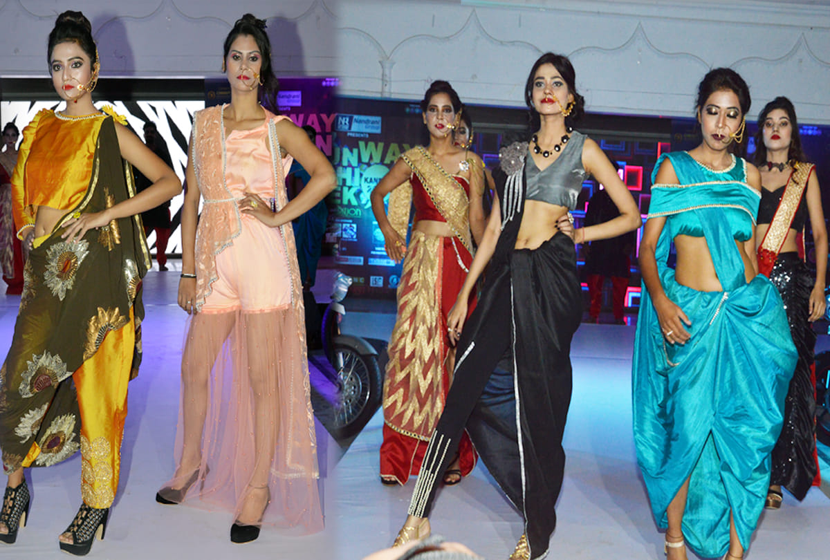 Fashion Show in kanpur by nandrani group