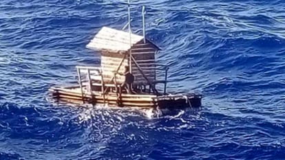 Indonesian Man stranded 49 days in pacific ocean