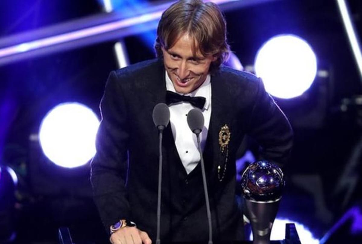 ballon d or winner luka modric learn football in a refugee camp