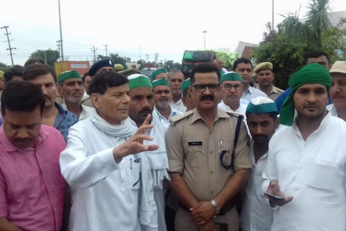 UP: Bhakiyu kisan yatra reach Meerut 25 kms highway will be one way soon