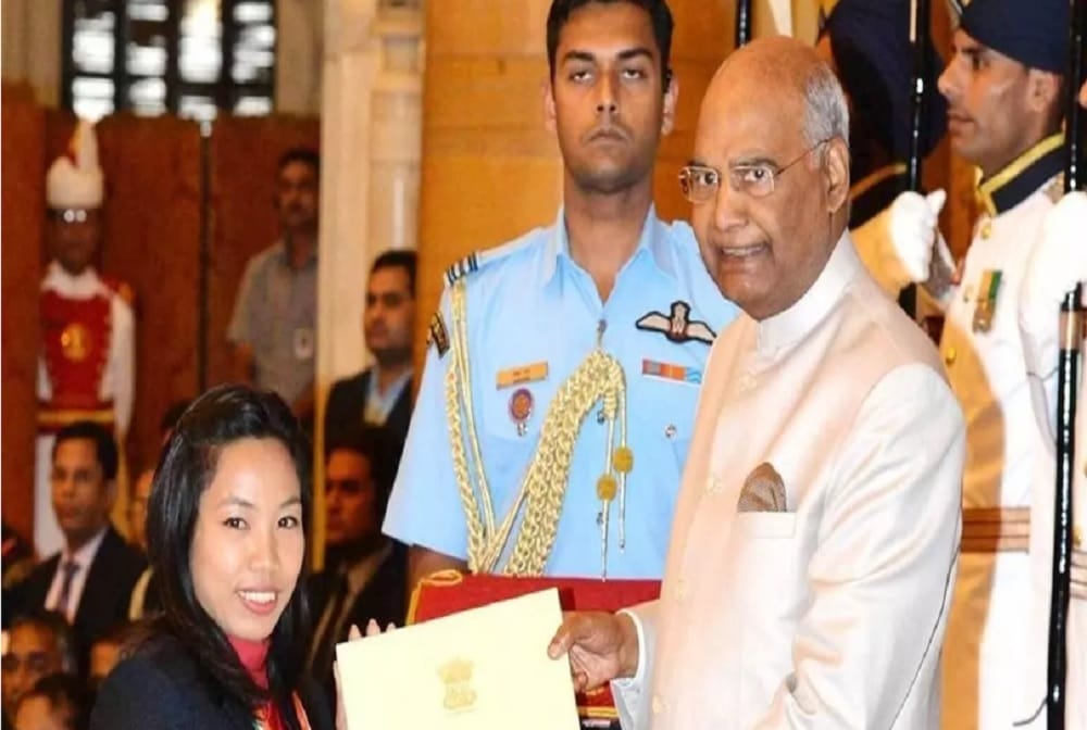 Mirabai Chanu Receive Khel Ratna Awards, and her coach vijay sharma also achieve Dronacharya