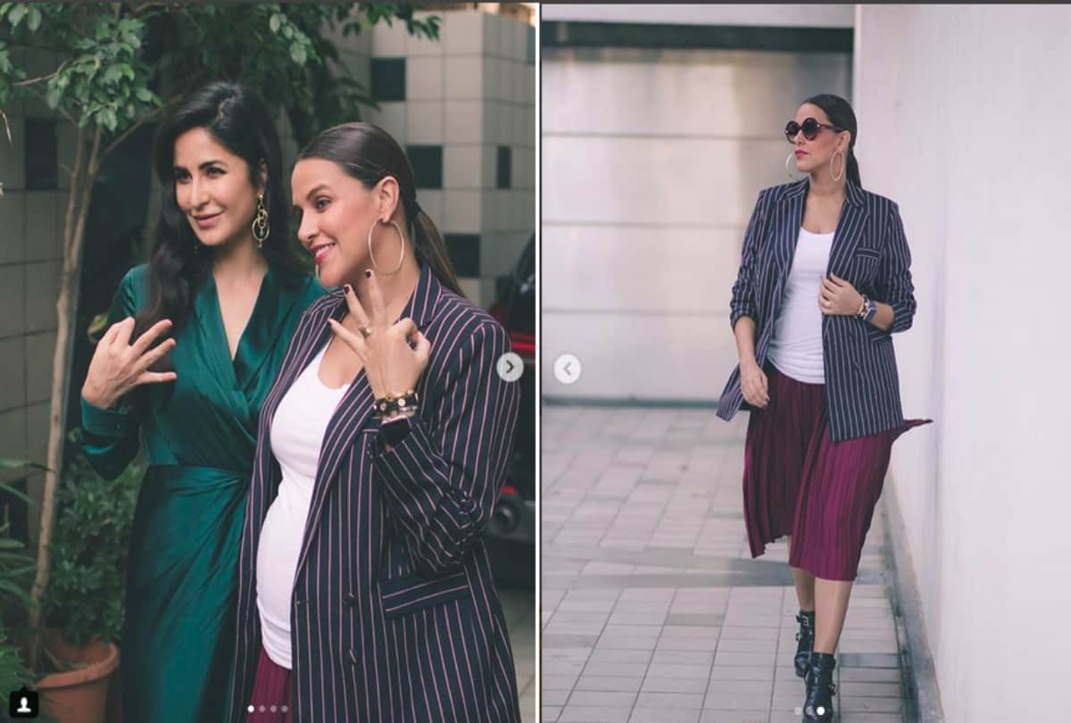 Neha Dhupia looks so stunning as flaunting her baby bump