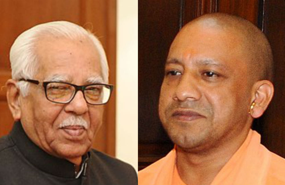 Governor Ram Naik and Chief Minister Yogi Adityanath visit to agra today