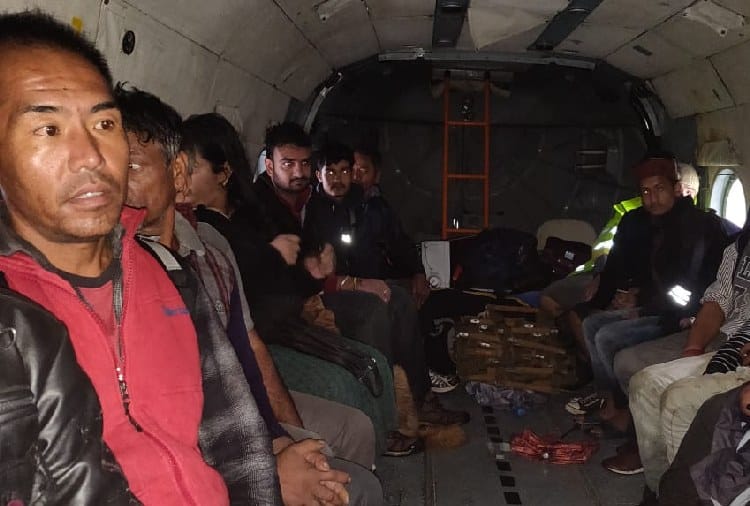 Indian Airforce Rescue Operation in Himachal Pradesh to Save People from Flood
