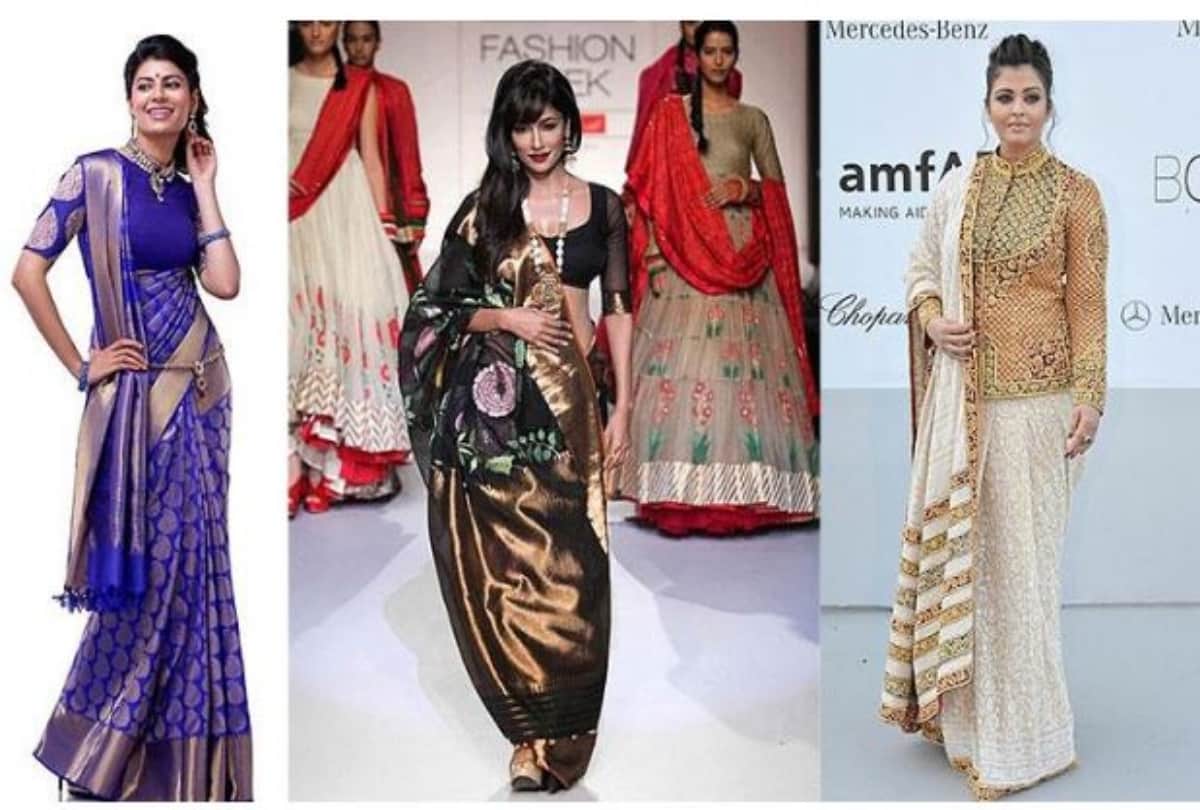 Fashion Tips How to Wear Saree Like Lehenga Follow These Draping Dress Tips in Hindi