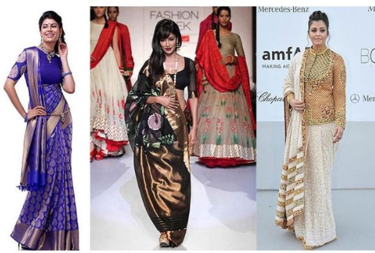 Fashion Tips How to Wear Saree Like Lehenga Follow These Draping Dress Tips in Hindi