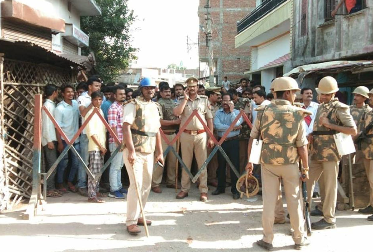 stress in hamirpur and police on action