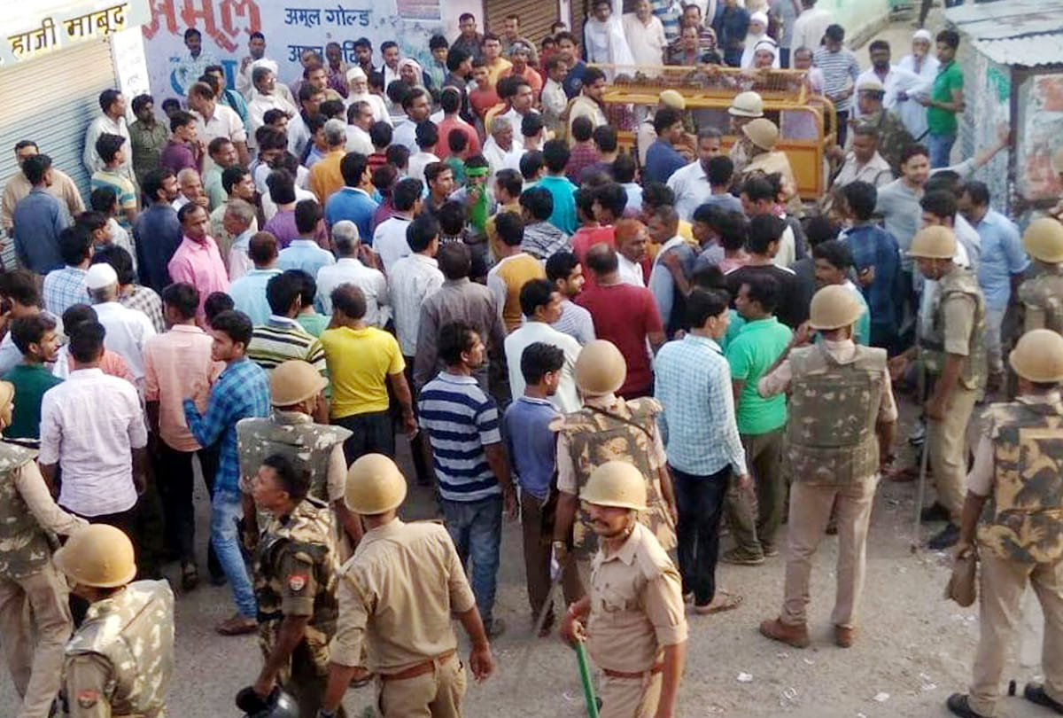 stress in hamirpur and police on action