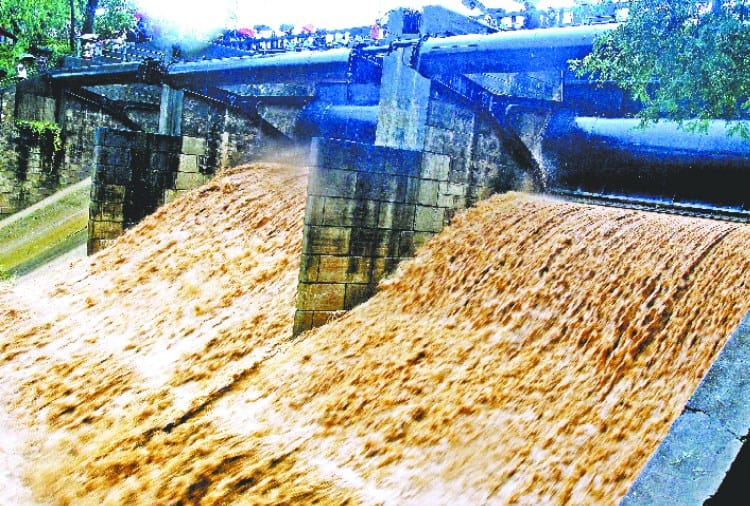 Sukhna Lake and Kaushalya Dam Water Level High due to Rain In chandigarh