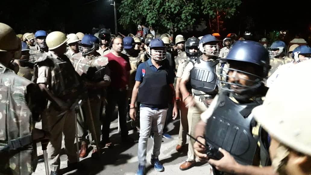 See the photos BHU students clash till righ now
