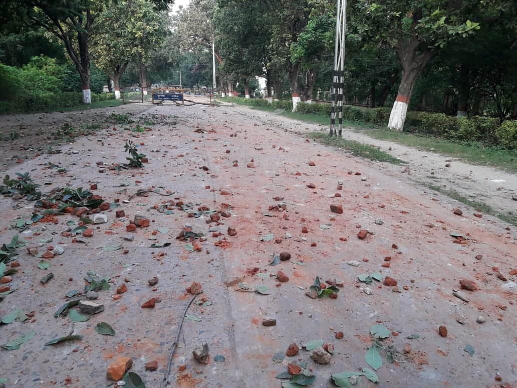 See the photos BHU students clash till righ now