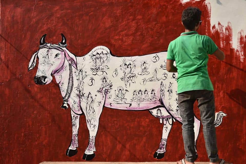 Varanasi this village become cow viilage by here photos