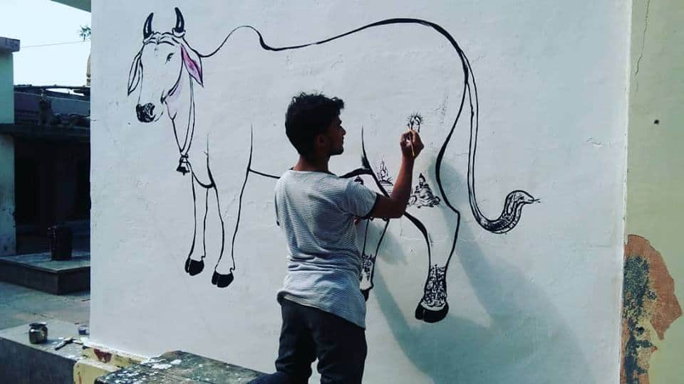Varanasi this village become cow viilage by here photos