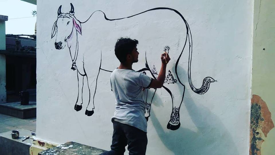 Varanasi this village become cow viilage by here photos
