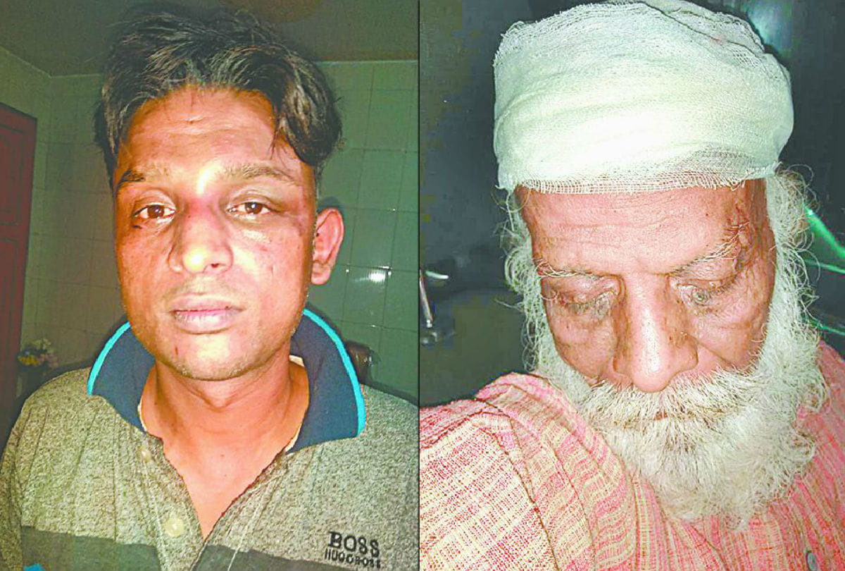 attacked on BJP leaders and his father in agra