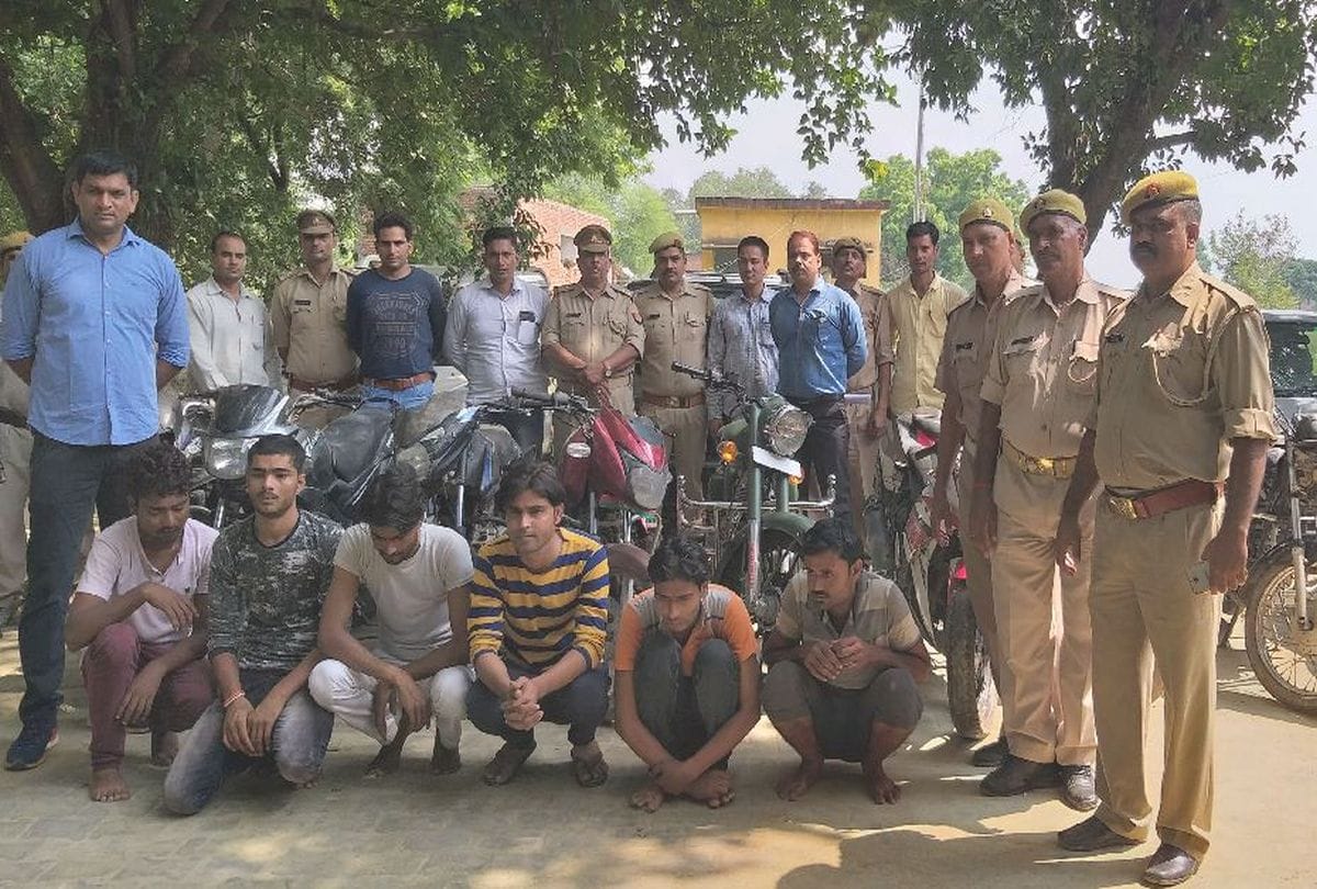 Encounter with vehicle theft gang in NCR, Gurugram and UP