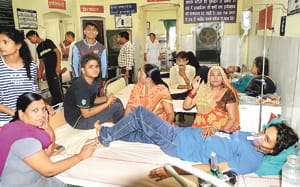 The condition of three NCC cadets is still serious