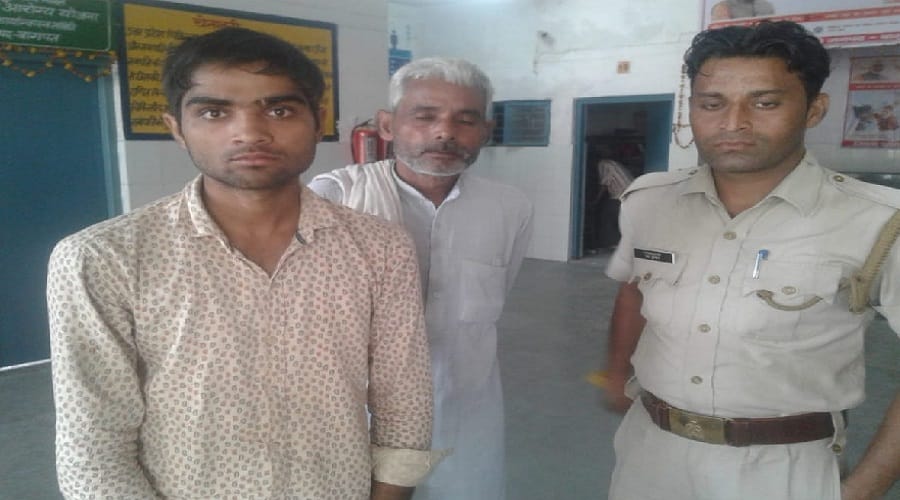 Baghpat crime news and beating of two young men and case registered