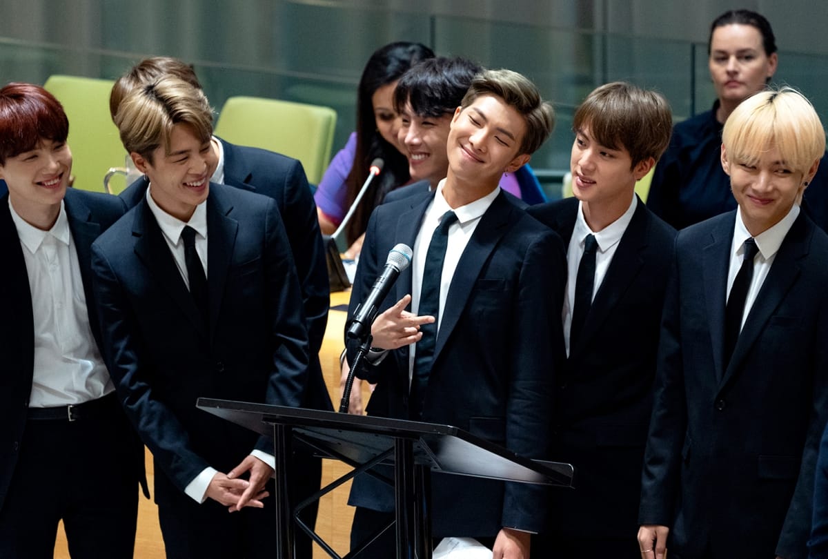 BTS Band speech in UNICEF