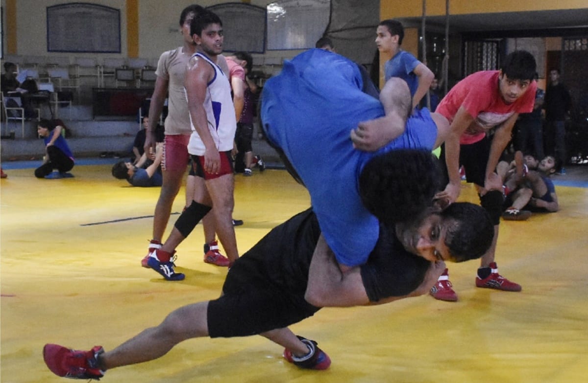 ccsus rustam e jaman wrestling stadium gives platform to new wrestler see pics