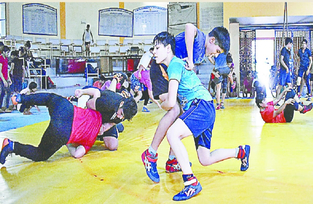 ccsus rustam e jaman wrestling stadium gives platform to new wrestler see pics