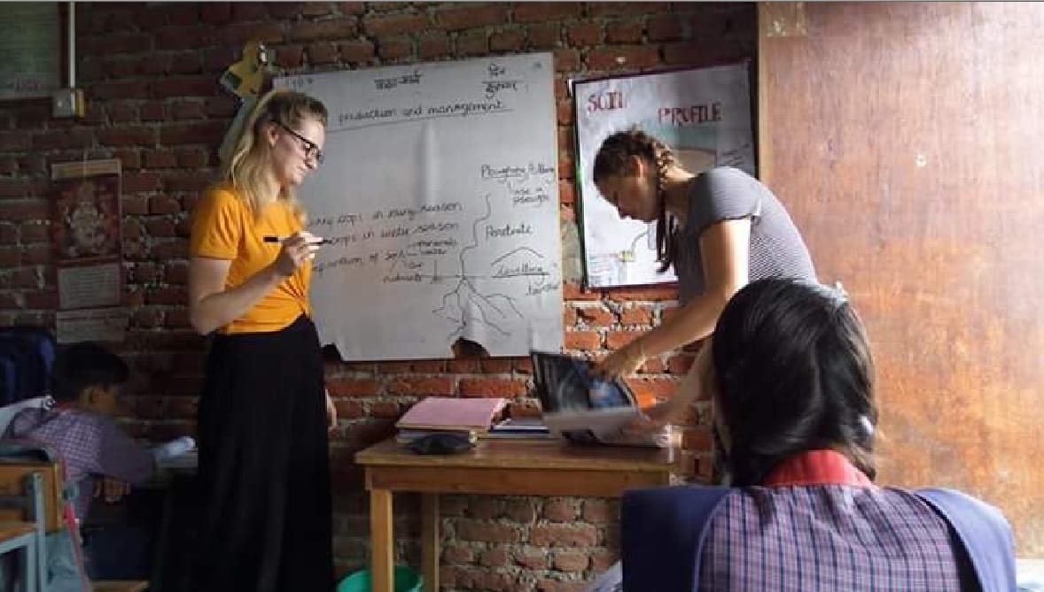 World Tourism Day 2018 Foreigners learn indian culture in haldwani homestay