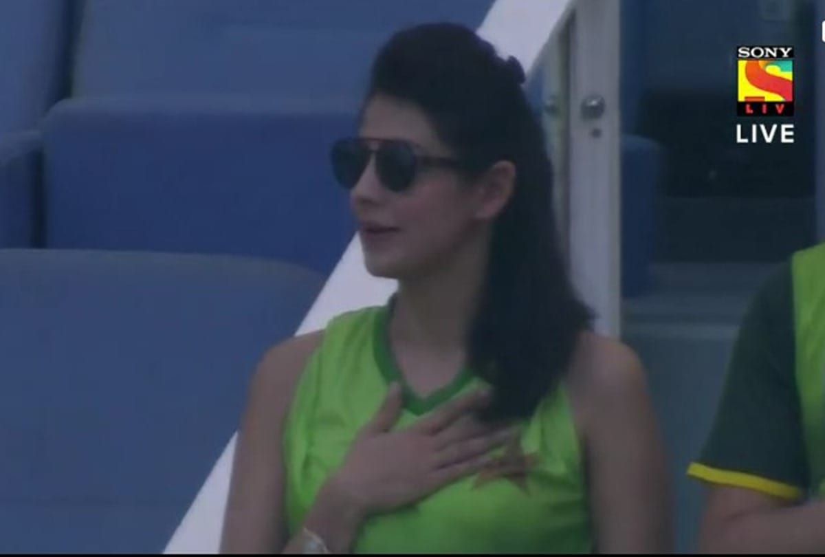 The Pak Mystery Girl Rizla Seen In Matches Of Team India Finally Found
