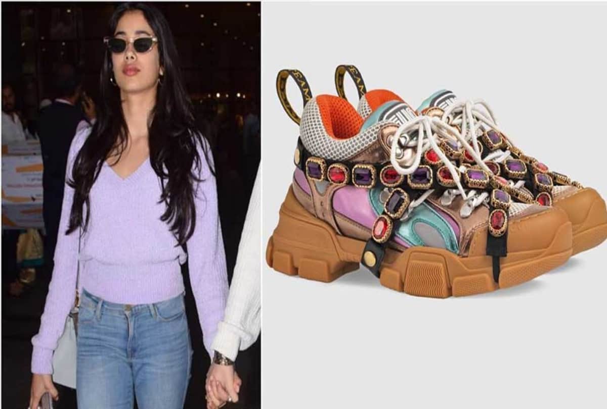 Janhvi Kapoor gets trolled on her shoes