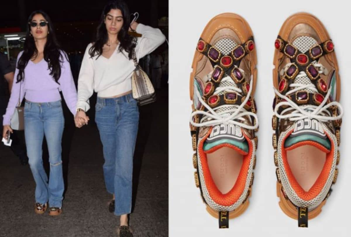 Janhvi Kapoor gets trolled on her shoes