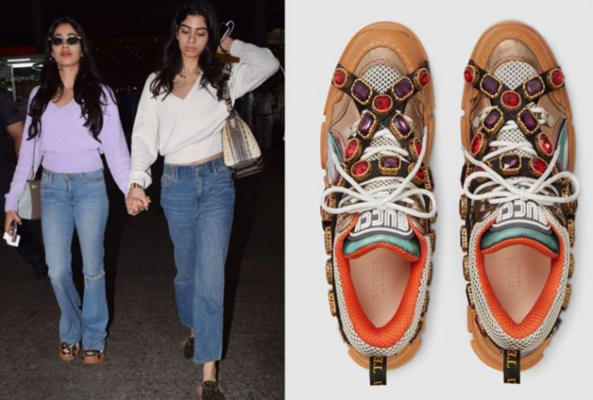 Janhvi Kapoor gets trolled on her shoes