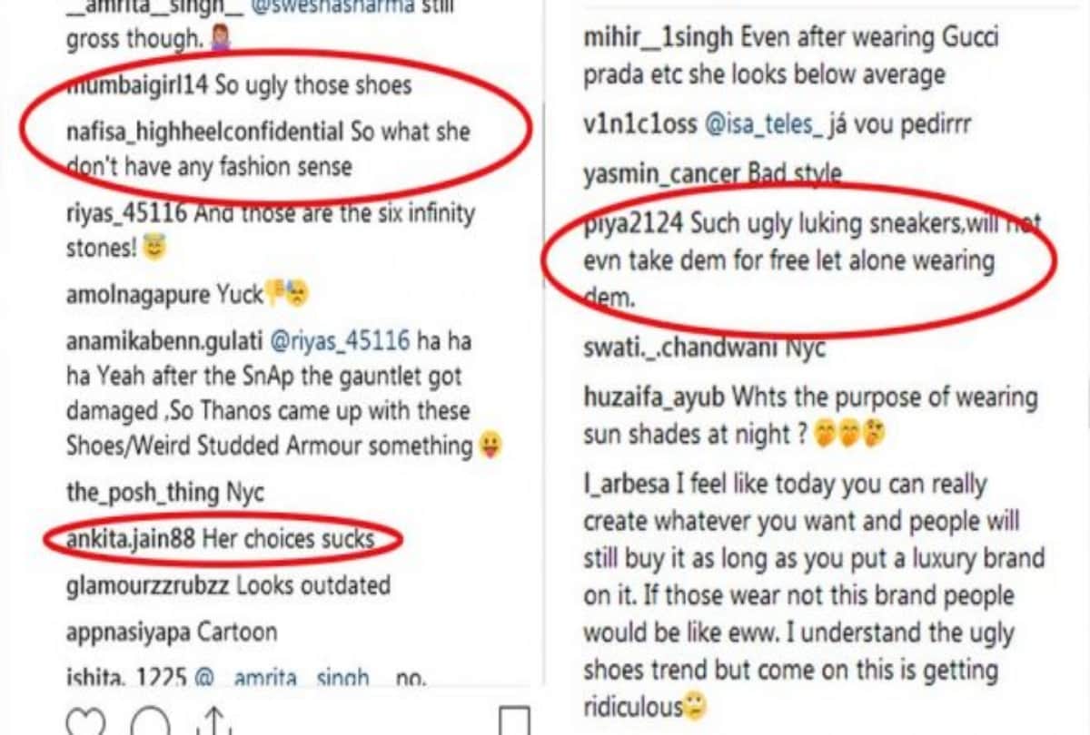 Janhvi Kapoor gets trolled on her shoes