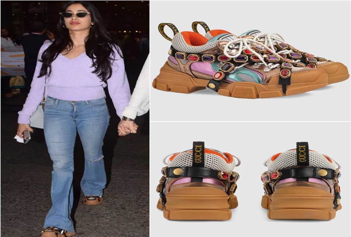 Janhvi Kapoor gets trolled on her shoes