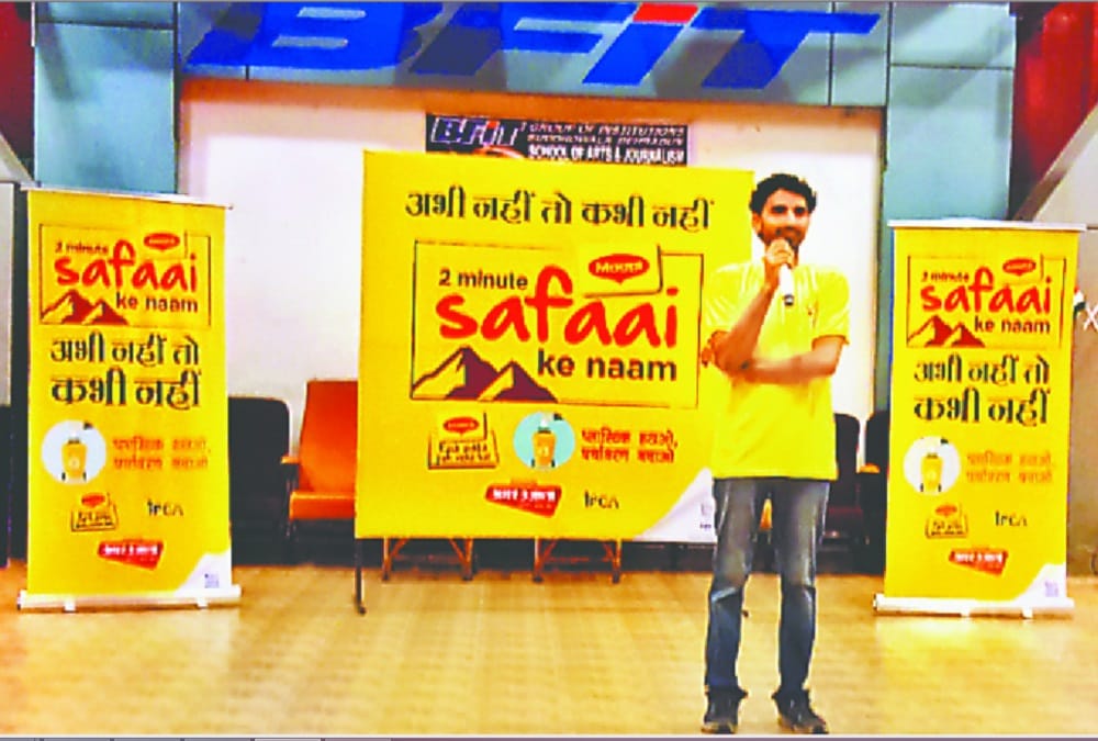 Nestle maggi and amar ujala campaign for save environment plastic free