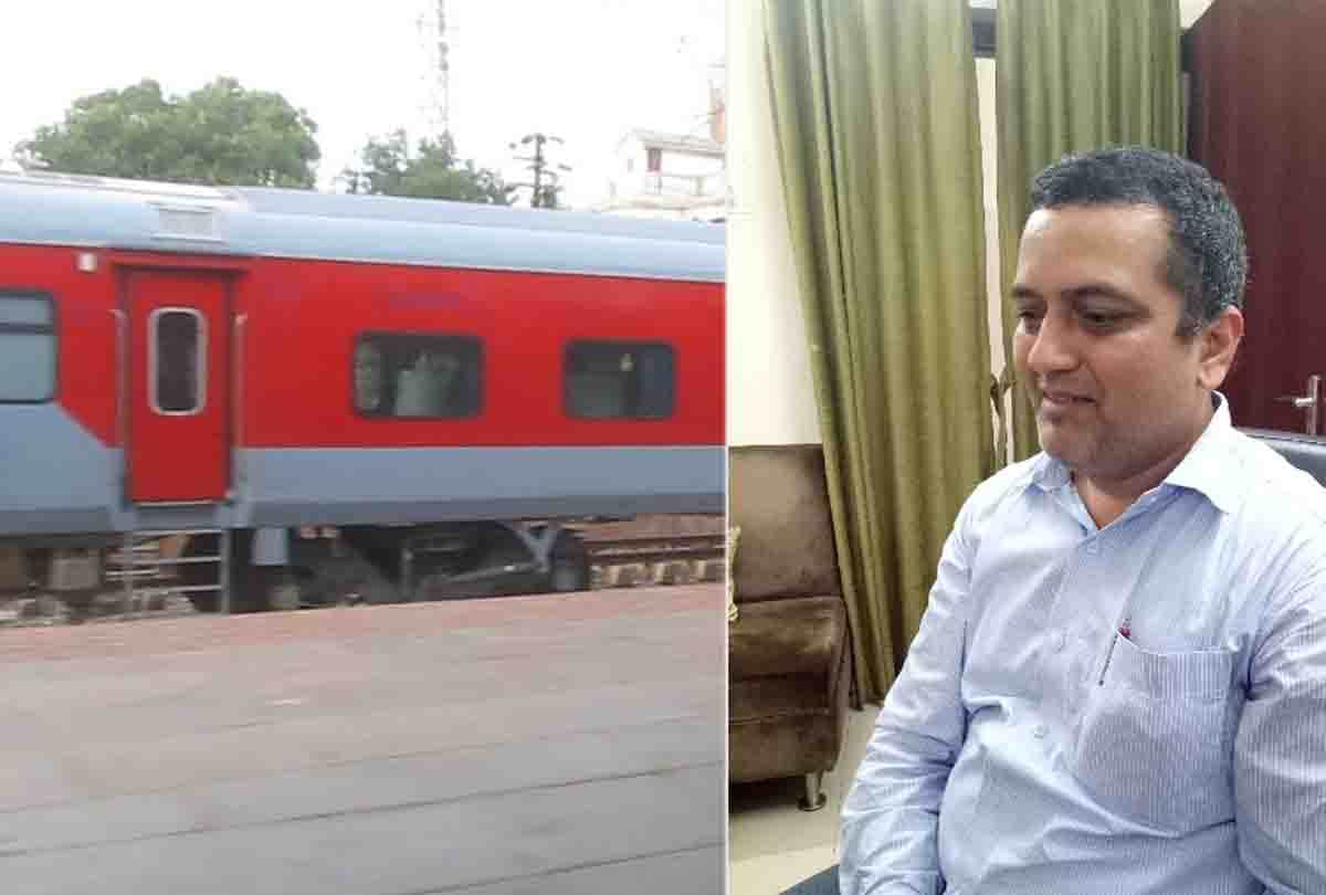 Theft in Purushottam Express man complaint on Twitter