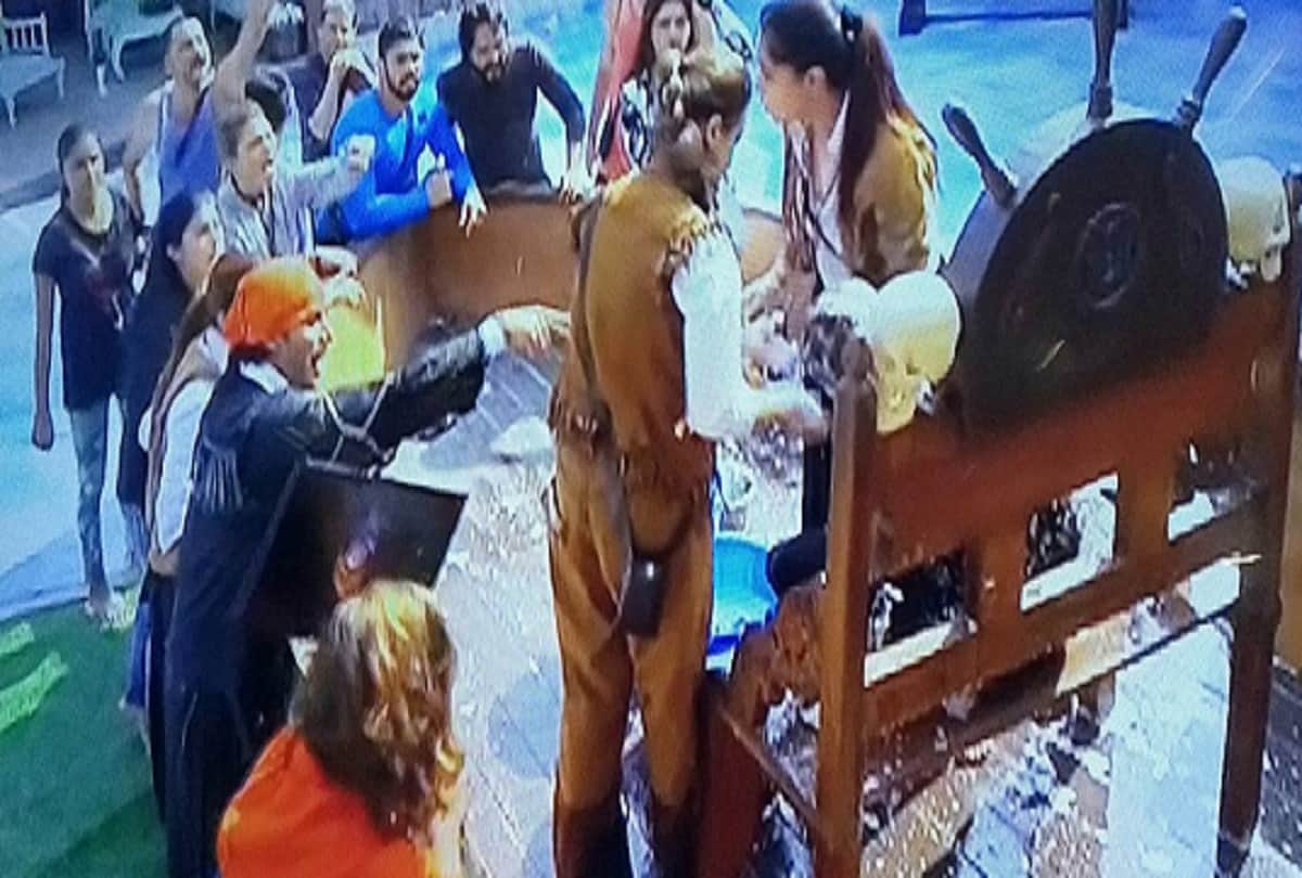 bigg boss luxury budget task is runnig
