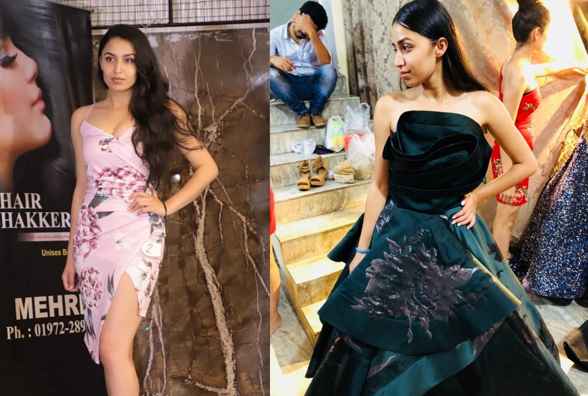 Vaishnavi chauhan wins Miss photogenic award