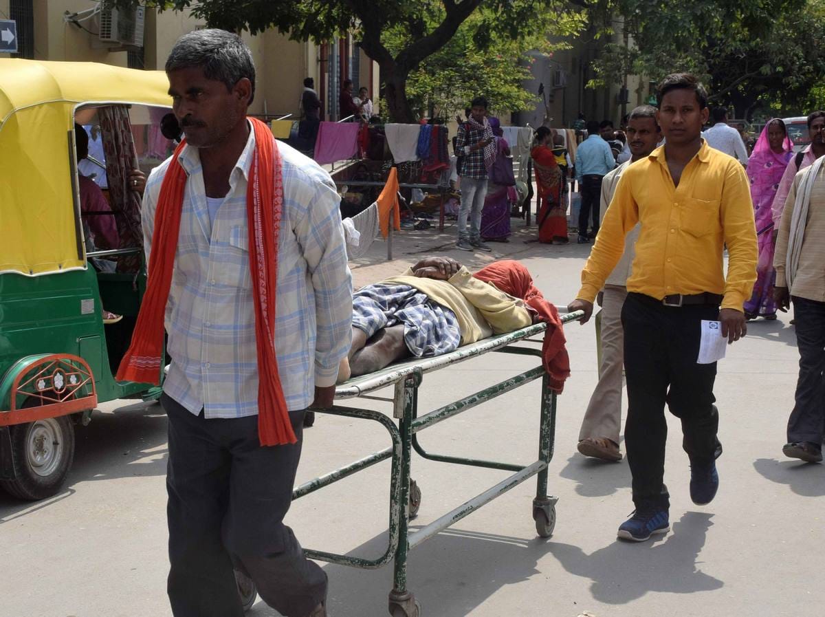 BHU hospital Resident doctors strike till now