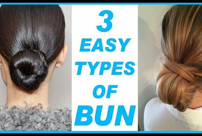Mission Girl:bun के ये 3 हेयर स्टाइल आपकी खूबसूरती में लगाएंगे चार-चांद - 3  Easy Types Of Bun- Amar Ujala Hindi News Live